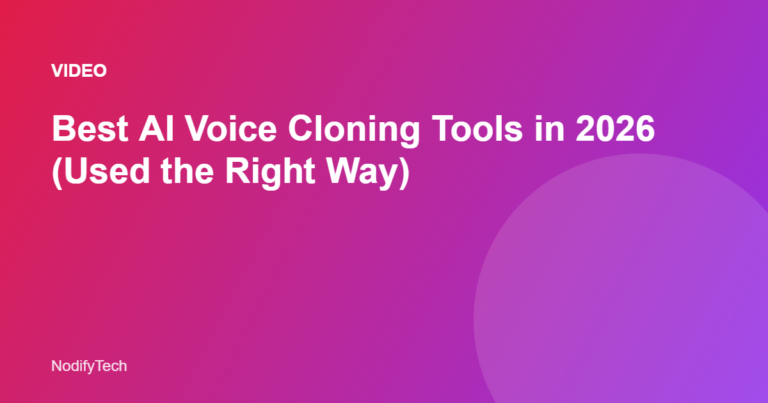 Best AI voice cloning tools