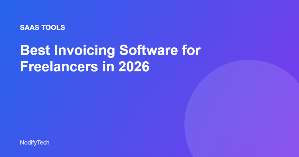 Best invoicing software for freelancers